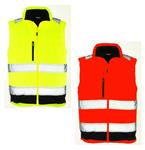 Veste 2/1 manches amovibles - HI-WAY - COVERGUARD 7HWX | Disponible en Jaune ou Orange